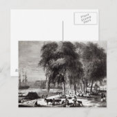 Fischmarkt, Paramribo Postkarte (Vorne/Hinten)