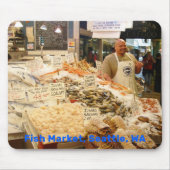 Fischmarkt Seattle Washington Mousepad (Vorne)