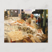 Fischmarkt Seattle Washington Postkarte (Vorderseite)