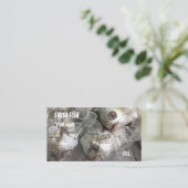 Fischmarkt Visitenkarte (Stehend Vorderseite)