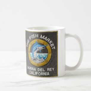Fischmarkt x Zwei - Marina del Rey California Kaffeetasse