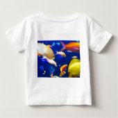 Fischmeer Baby T-shirt (Rückseite)