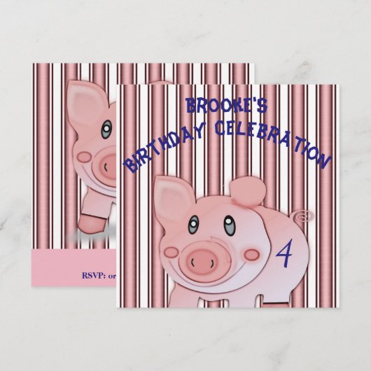 Fischmeer Einladung (Vorne/Hinten)