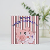 Fischmeer Einladung (Stehend Vorderseite)