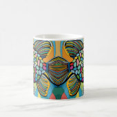Fischmosaik Kaffeetasse (Mittel)