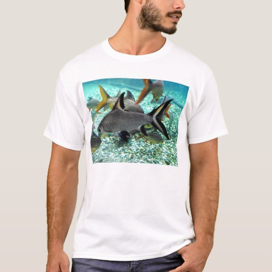 Fischmuschel im Frühjahr, Spanien T-Shirt (Vorderseite)