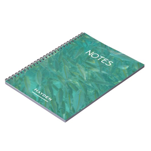 Fischmuschel Notizblock (Linke Seite)