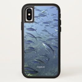 Fischmuschel. Tauchen unter Wasser. Personalisiere Case-Mate iPhone Hülle