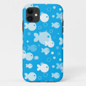 Fischmuster Case-Mate iPhone Hülle (Rückseite)