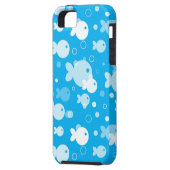 Fischmuster Case-Mate iPhone Hülle (Rückseite Links)