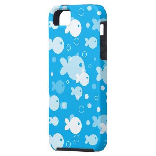 Fischmuster Case-Mate iPhone Hülle (Rückseite Links)