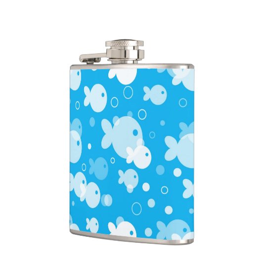 Fischmuster Flachmann (Links)