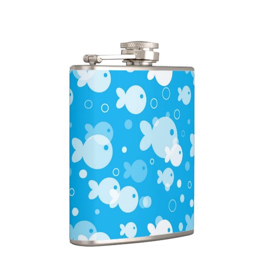 Fischmuster Flachmann (Rechts)