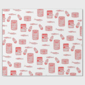 Fischmuster Geschenkpapier (Flach)