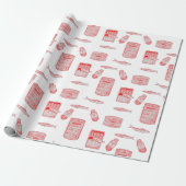 Fischmuster Geschenkpapier (Ungerollt)