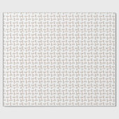 Fischmuster Geschenkpapier (Flach)