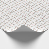 Fischmuster Geschenkpapier (Ecke)