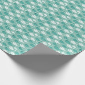 Fischmuster Geschenkpapier (Ecke)