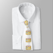 Fischmuster in Dosen mit Lachs Krawatte (Gebunden)