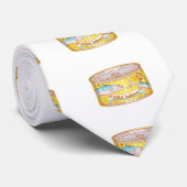 Fischmuster in Dosen mit Lachs Krawatte (Gerollt)