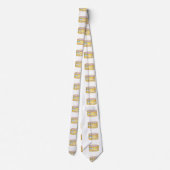 Fischmuster in Dosen mit Lachs Krawatte (Rückseite)