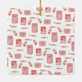 Fischmuster Keramikornament (Rückseite)