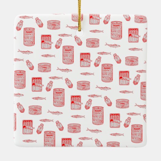 Fischmuster Keramikornament (Rückseite)