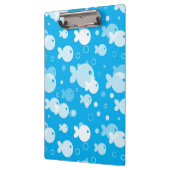 Fischmuster Klemmbrett (Links)