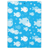 Fischmuster Klemmbrett (Rückseite)