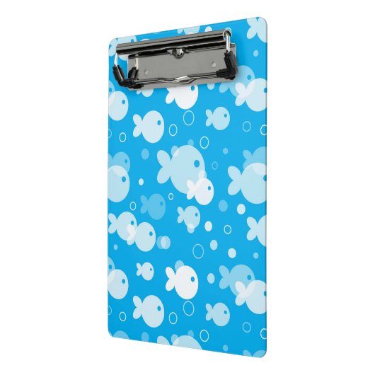 Fischmuster Mini Klemmbrett (Gewinkelt2)