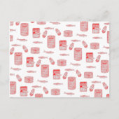 Fischmuster Postkarte (Vorderseite)