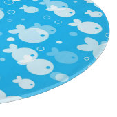 Fischmuster Schneidebrett (Ecke)