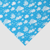 Fischmuster Seidenpapier (Ausschnitt)