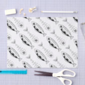 Fischmuster Seidenpapier (Handwerk)