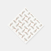 Fischmuster Serviette (Ecke)