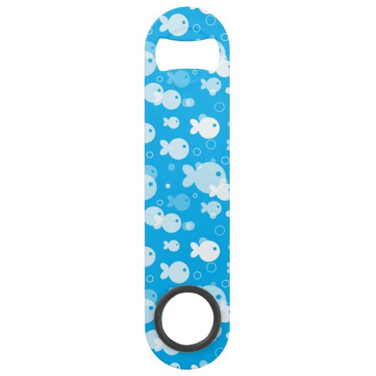 Fischmuster Speed Flaschenöffner (Vorderseite)