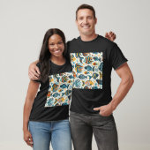 Fischmuster T-Shirt (Unisex)