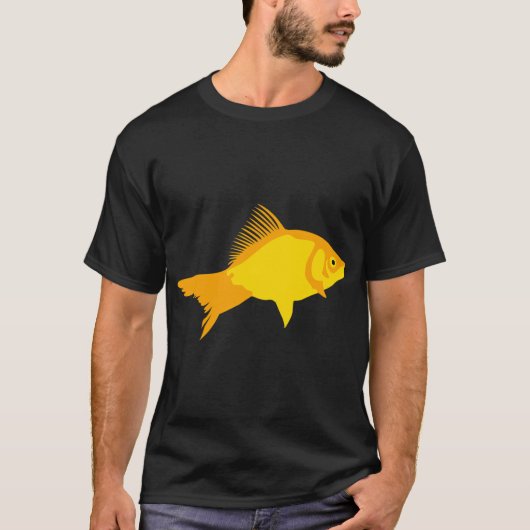Fischmuster T-Shirt (Vorderseite)