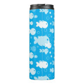 Fischmuster Thermosbecher (Rückseite)