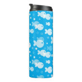 Fischmuster Thermosbecher (Nach rechts gedreht)