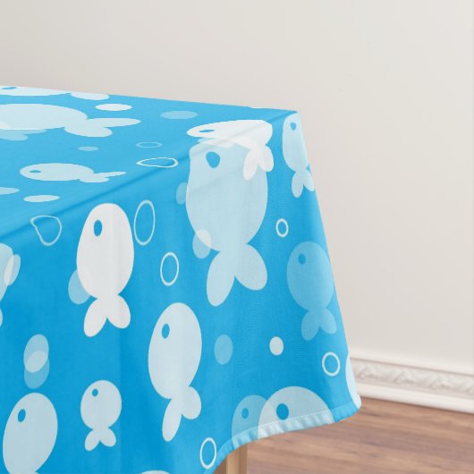 Fischmuster Tischdecke (Beispiel)