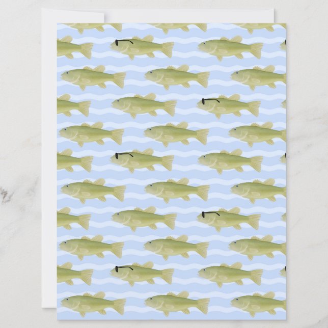 Fischmusterpapier (Vorderseite)