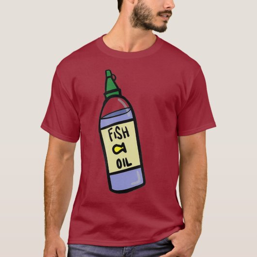 Fischölfischkönigin T-Shirt (Vorderseite)