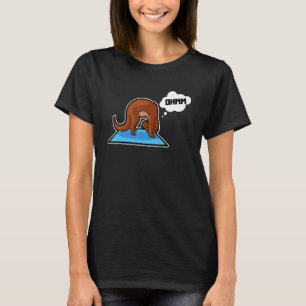 Fischotter Yoga-Posen Sportgymnastik Ohm Herzschla T-Shirt