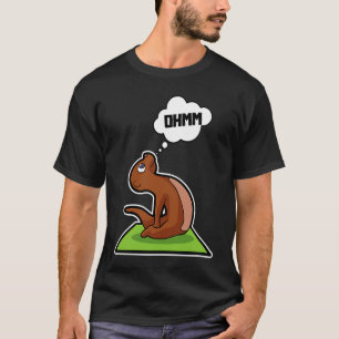 Fischotter Yoga-Posen Sportgymnastik Ohm Herzschla T-Shirt