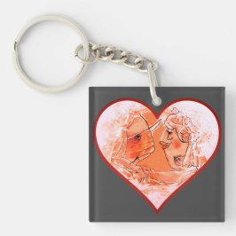 Fischpärchen Schlüsselanhänger