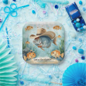 Fischparty Texas Thema Pappteller (Party)