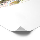 Fischplakat - Lachsforellen Fisch Poster (Ecke)