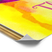 Fischplakat Poster (Ecke)