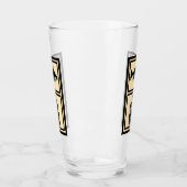 Fischpub-Brille, Geschenke für Fischer, Bier-Glas Glas (Links)